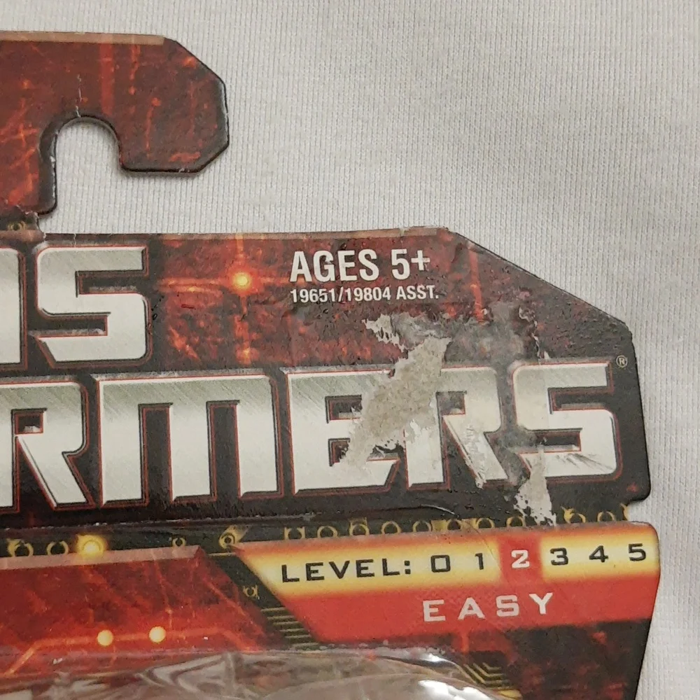 Transformers Scout Class Action Figure Backstop 2010 FACTORY SEALED *Box Damage*